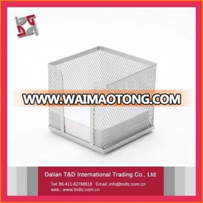 B8701 factory wholesale wire office and school metal mesh memo holder