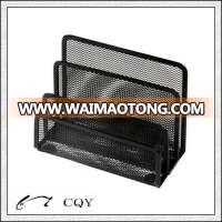 wholesale stationery wire mesh letter desk organizer